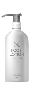 Foot lotion mockup