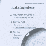 Active ingredients(Neuropeptide-complex, germiferm-b, elapillar) of Oil-in-Cream
