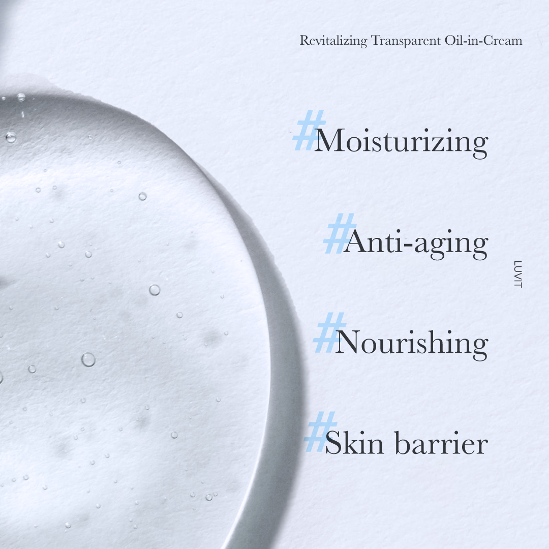 Moisturizing, anti-aging, and nourishing are key features of Oil-in-Cream